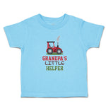 Toddler Clothes Grandpa's Little Helper Toddler Shirt Baby Clothes Cotton