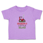 Toddler Clothes Grandpa's Little Helper Toddler Shirt Baby Clothes Cotton