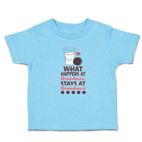 Toddler Clothes Happens Grandma's, Stays Grandma's Glass Milk Cookies Cotton