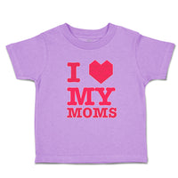 Toddler Clothes I Love My Moms Toddler Shirt Baby Clothes Cotton