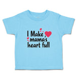 Toddler Clothes I Make Mama's Heart Full Toddler Shirt Baby Clothes Cotton