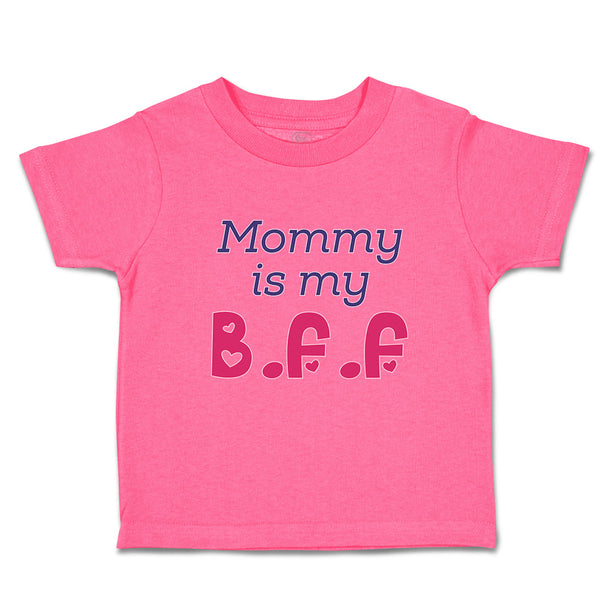 Toddler Girl Clothes Mommy Is My B.F.F Toddler Shirt Baby Clothes Cotton