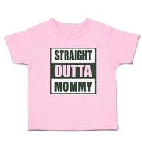 Toddler Clothes Straight Outta Mommy Toddler Shirt Baby Clothes Cotton