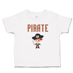 Cute Toddler Clothes Pirate Boy Character Toddler Shirt Baby Clothes Cotton