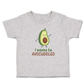 Toddler Clothes I Wanna Be Avocuddled Toddler Shirt Baby Clothes Cotton