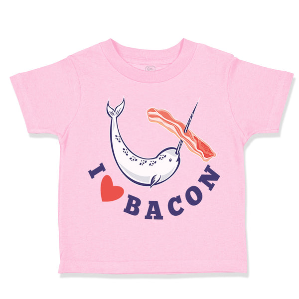 Toddler Clothes I Love Bacon Toddler Shirt Baby Clothes Cotton