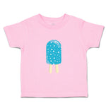 Toddler Clothes Blue Stars Popsicle Food and Beverages Desserts Toddler Shirt