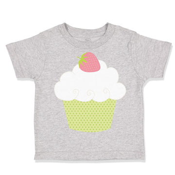 Toddler Clothes Green Cupcake Strawberry Toddler Shirt Baby Clothes Cotton