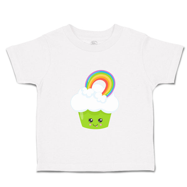 Toddler Clothes St Paddy's Cupcake Rainbow Eyes Food and Beverages Cupcakes