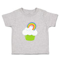 Toddler Clothes St Paddy's Cupcake Rainbow Food and Beverages Cupcakes Cotton