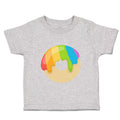 Toddler Clothes Rainbow Irish Donuts No Face Food and Beverages Desserts Cotton