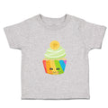 Toddler Clothes Rainbow Irish Cupcake Eyes Food and Beverages Cupcakes Cotton