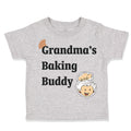 Toddler Clothes Grandma's Baking Buddy Grandmother Grandma Toddler Shirt Cotton