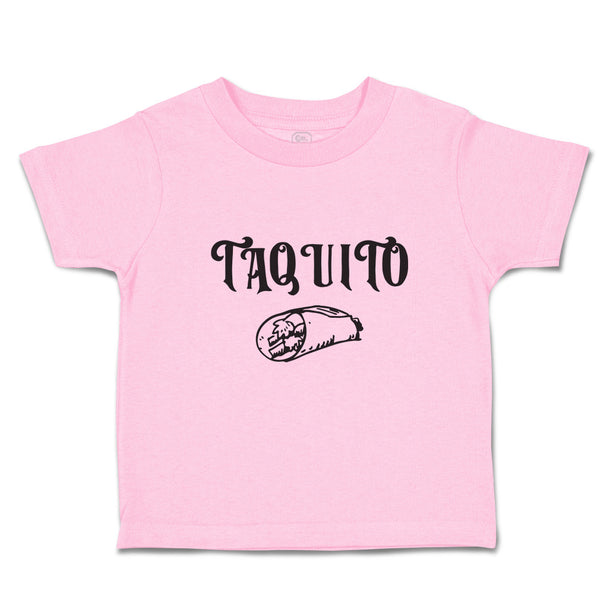 Toddler Clothes Taquito Toddler Shirt Baby Clothes Cotton