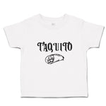 Toddler Clothes Taquito Toddler Shirt Baby Clothes Cotton