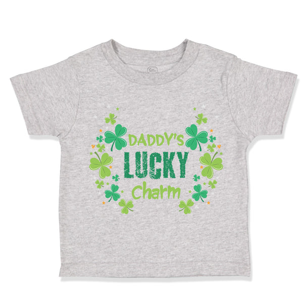 Toddler Clothes Daddy's Lucky Charm St Patrick's Clover Dad Father's Day Cotton