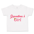 Toddler Girl Clothes Grandma's Girl Grandmother Grandma Toddler Shirt Cotton