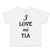 Toddler Clothes I Love Mi Tia Aunt Toddler Shirt Baby Clothes Cotton