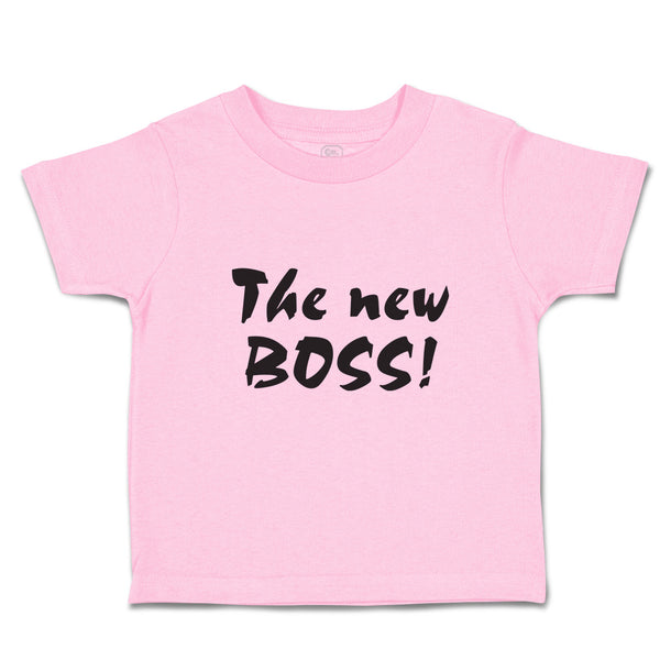 Toddler Clothes The New Boss! Toddler Shirt Baby Clothes Cotton