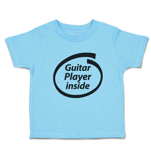 Toddler Clothes Guitar Player Inside Toddler Shirt Baby Clothes Cotton