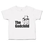 Toddler Clothes The Godchild with Cross on Hand Holding Toddler Shirt Cotton