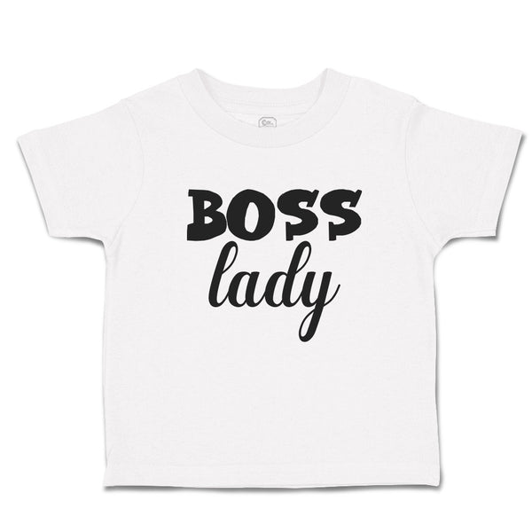 Cute Toddler Clothes Boss Lady Toddler Shirt Baby Clothes Cotton