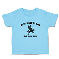 Cute Toddler Clothes Camp Half-Blood Long Island Sound Toddler Shirt Cotton