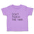 Toddler Girl Clothes Don'T Touch The Hair. Toddler Shirt Baby Clothes Cotton