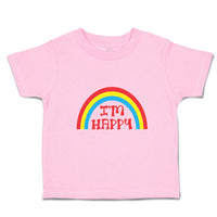 Toddler Clothes I'M Happy Toddler Shirt Baby Clothes Cotton