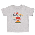 Toddler Clothes I'M Just Here for The Pie Toddler Shirt Baby Clothes Cotton
