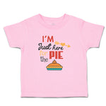 Toddler Clothes I'M Just Here for The Pie Toddler Shirt Baby Clothes Cotton