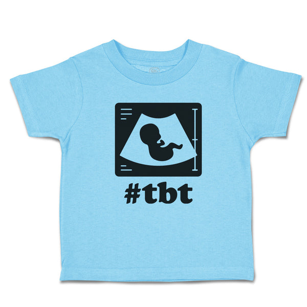 Toddler Clothes #Tbt Scanning and Inside Silhouette Baby Toddler Shirt Cotton