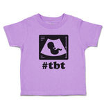 Toddler Clothes #Tbt Scanning and Inside Silhouette Baby Toddler Shirt Cotton