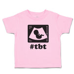 Toddler Clothes #Tbt Scanning and Inside Silhouette Baby Toddler Shirt Cotton