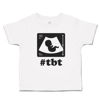 Toddler Clothes #Tbt Scanning and Inside Silhouette Baby Toddler Shirt Cotton