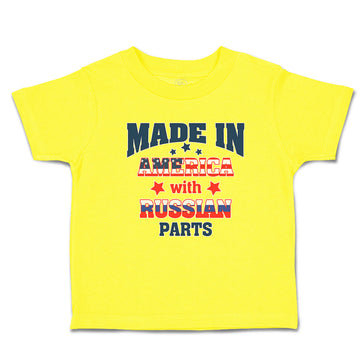 Cute Toddler Clothes Made in America with Russian Parts Toddler Shirt Cotton