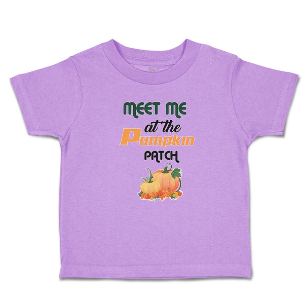 Toddler Clothes Meet Me at The Pumpkin Patch Toddler Shirt Baby Clothes Cotton