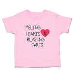 Toddler Clothes Melting Hearts Blasting Farts Toddler Shirt Baby Clothes Cotton