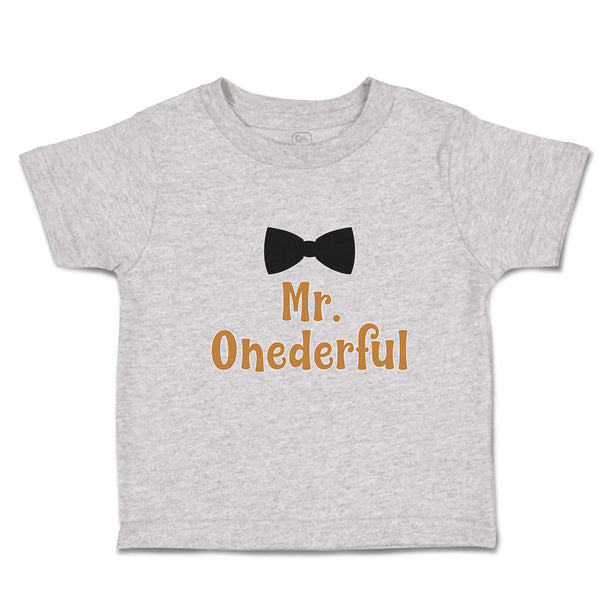 Toddler Clothes Mr. Onederful Toddler Shirt Baby Clothes Cotton