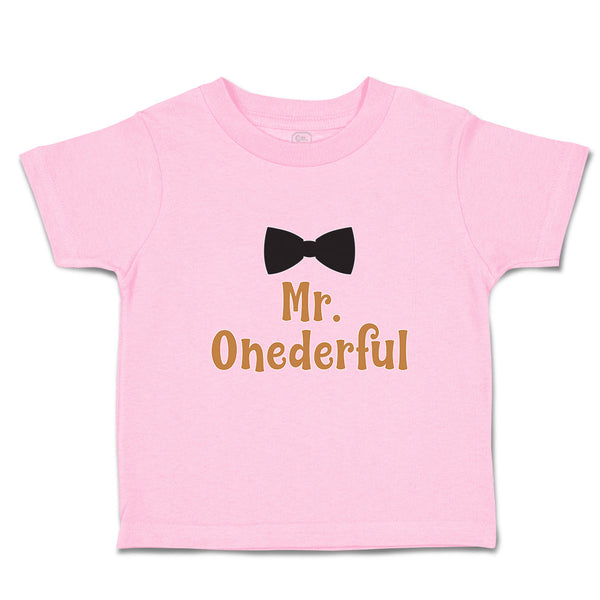 Toddler Clothes Mr. Onederful Toddler Shirt Baby Clothes Cotton