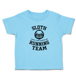 Toddler Clothes Sloth Lets Nap Instead Running Team Toddler Shirt Cotton