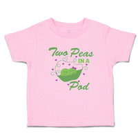 Toddler Girl Clothes 2 Peas in A Pod Toddler Shirt Baby Clothes Cotton