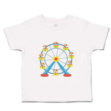 Toddler Clothes Ferris Wheel Funny & Novelty Funny Toddler Shirt Cotton