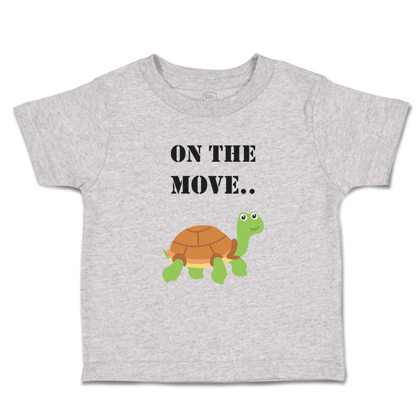 Toddler Clothes 1 The Move Turtles Animals Woodland Toddler Shirt Cotton