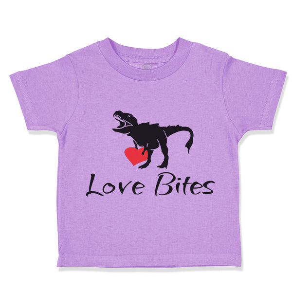 Toddler Clothes Love Bites T Rex Dinosaur Dinosaurs Dino Trex Toddler Shirt