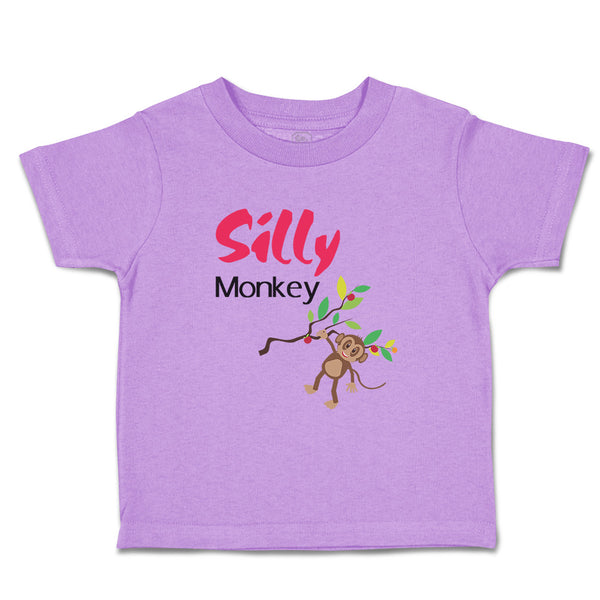 Toddler Clothes Silly Monkey Animals Safari Toddler Shirt Baby Clothes Cotton