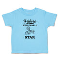 Cute Toddler Clothes Future Volleyball Star Toddler Shirt Baby Clothes Cotton