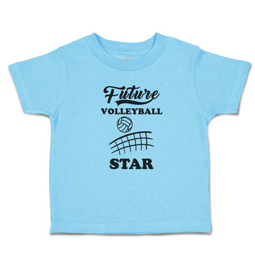 Cute Toddler Clothes Future Volleyball Star Toddler Shirt Baby Clothes Cotton