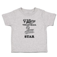 Cute Toddler Clothes Future Volleyball Star Toddler Shirt Baby Clothes Cotton