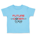 Toddler Clothes Future Coder Geek Coding Toddler Shirt Baby Clothes Cotton